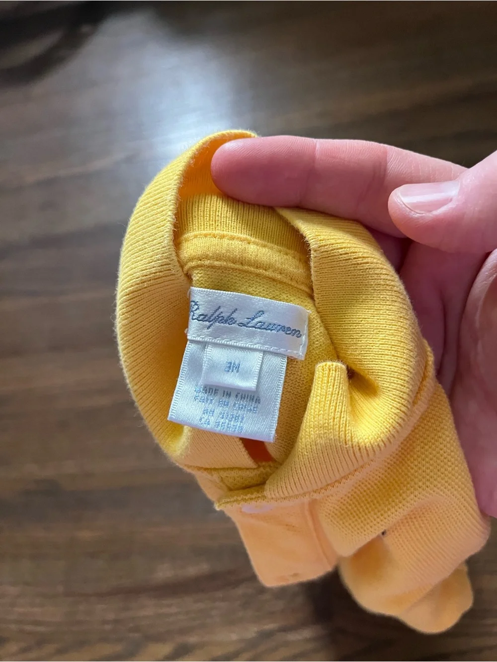 Ralph Lauren Yellow Toddler Polo Shirt